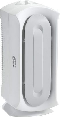 Hamilton Beach TrueAir Air Purifier, For Allergies & Pets, Odor Eliminator, Permanent HEPA Filter, Ultra Quiet, White (04384),