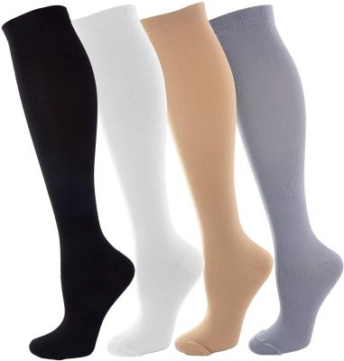 zippered compression socks men and women