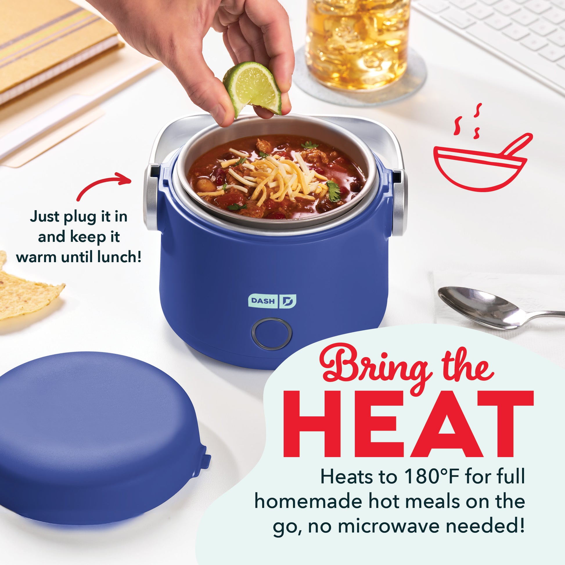 DASH Hot2Go 20-ounce electric lunch box