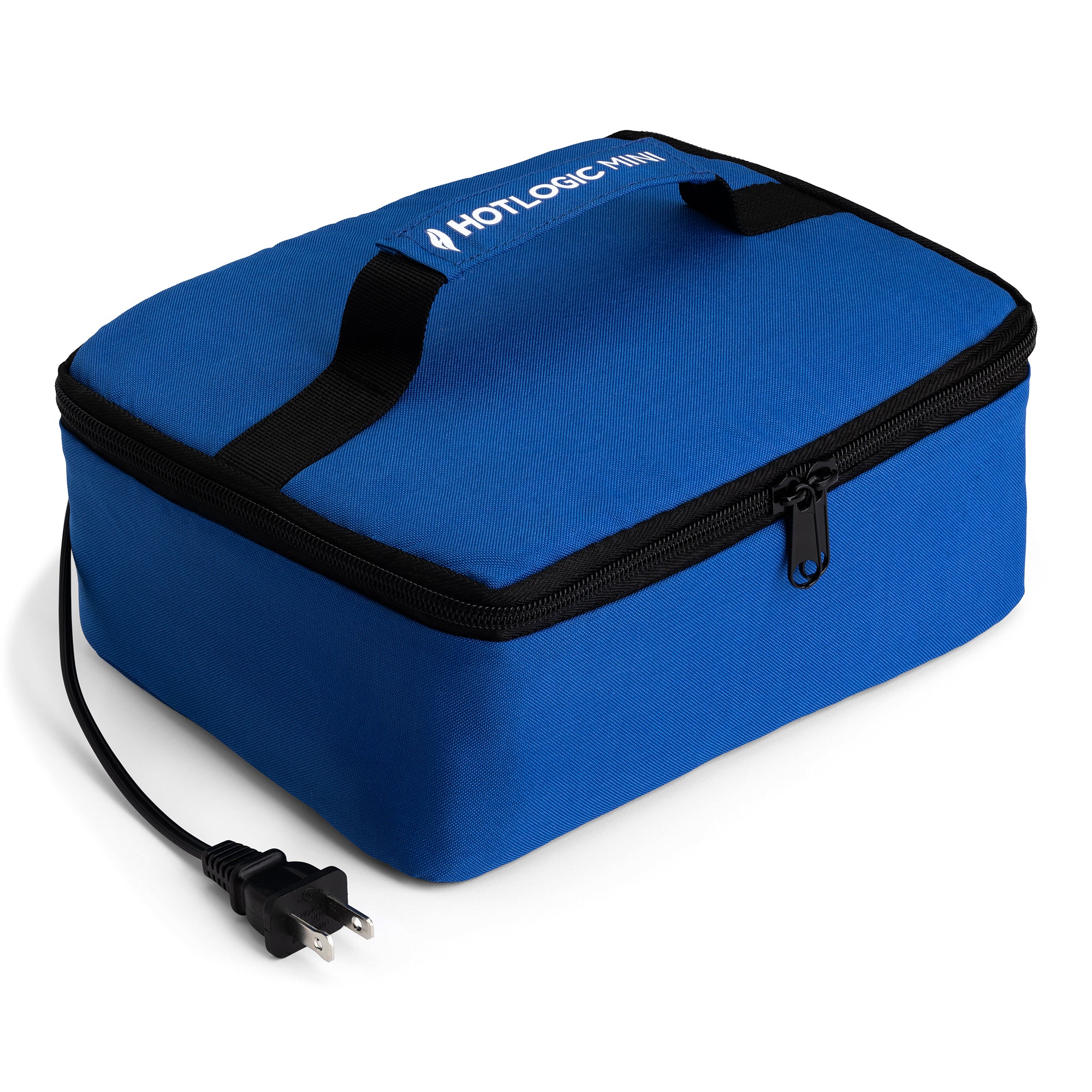 HOTLOGIC Mini 120V blue portable food warmer bag