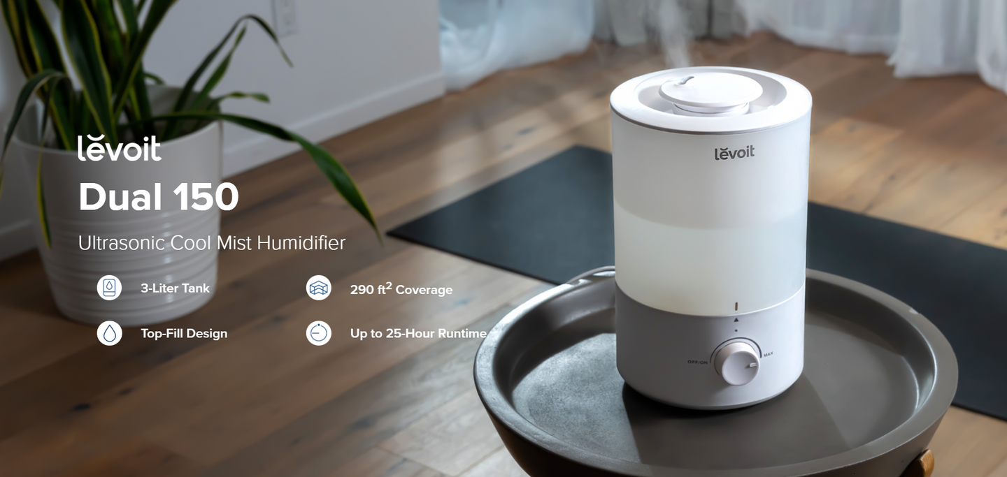 LEVOIT Dual 150 3L cool-mist humidifier