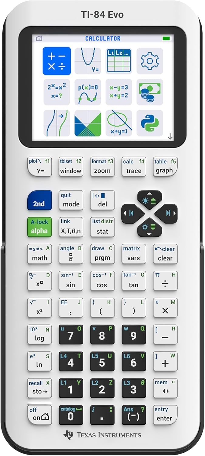 Texas Instruments TI-84 Evo graphing calculator thumbnail