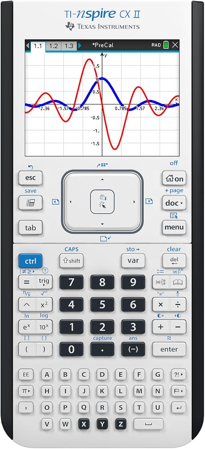 Texas Instruments TI-Nspire CX II (Non-CAS) graphing calculator thumbnail